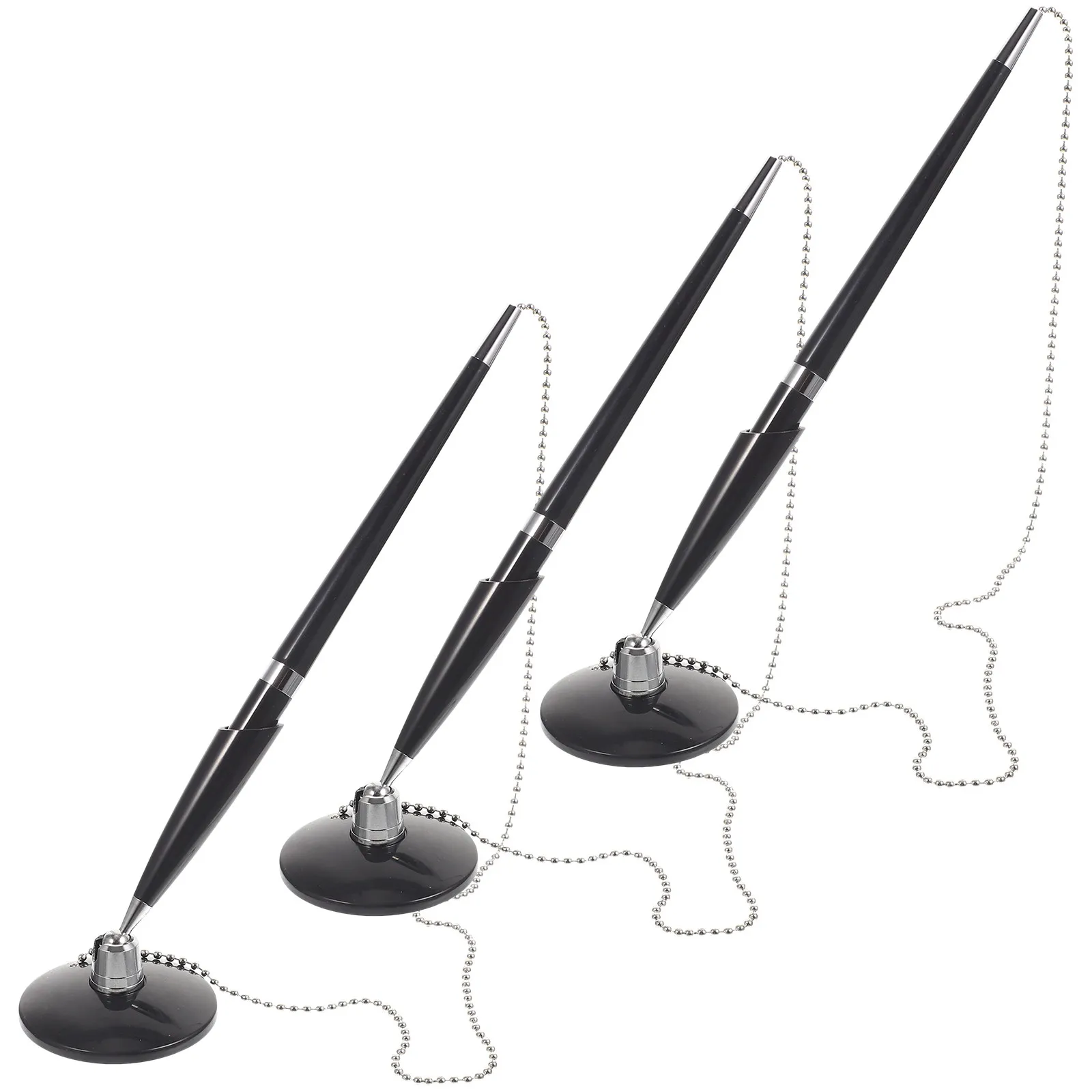 3Pcs Signature Ballpoint Pen Table Fixed Vertical Standing Multifunction Office Business Guestbook Writing Desk Pen
3Pcs Signature Ballpoint Pen Table Fixed Vertical Standing Multifunction Office Business Guestbook Writing Desk Pen