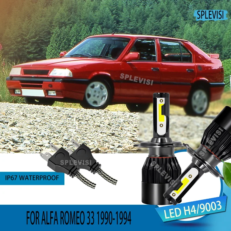 2 шт. светодиодные фары H4 с двумя лучами, обновление в 10 минут, не часа с Plug-and-Play для ALFA ROMEO 33 1990 1991 1992 1993 1994
2 шт. светодиодные фары H4 с двумя лучами, обновление в 10 минут, не часа с Plug-and-Play для ALFA ROMEO 33 1990 1991 1992 1993 1994