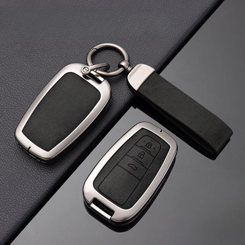 Zinc Alloy Car Key Case Cover Shell Fob For Toyota Prius Camry Corolla C-HR CHR RAV4 Prado 2018 2022 Key Chain Accessories
Zinc Alloy Car Key Case Cover Shell Fob For Toyota Prius Camry Corolla C-HR CHR RAV4 Prado 2018 2022 Key Chain Accessories