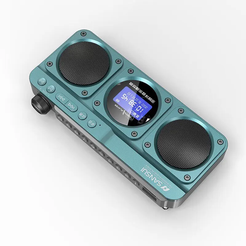 Портативная беспроводная Bluetooth-колонка SANSUI F28, 10 Вт, с аккумулятором 2200 мАч, FM-радио, воспроизведением с TF/USB, функцией записи и будильником
Портативная беспроводная Bluetooth-колонка SANSUI F28, 10 Вт, с аккумулятором 2200 мАч, FM-радио, воспроизведением с TF/USB, функцией записи и будильником