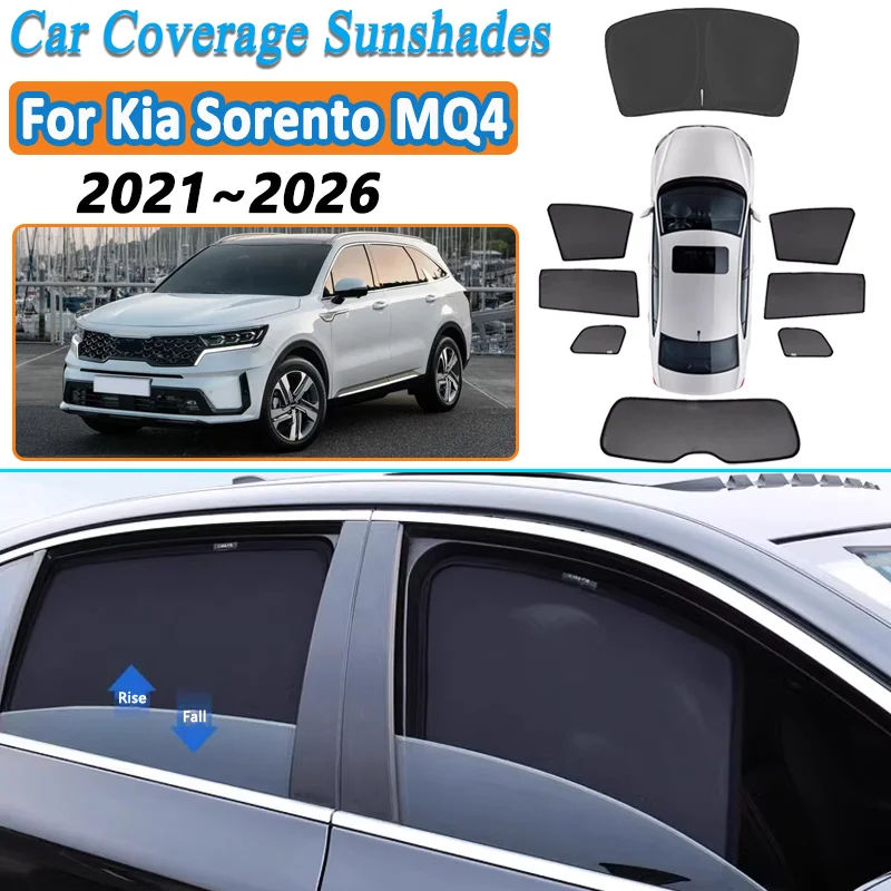 For Kia Sorento MQ4 2021~2026 2022 2023 2024 2025 Mesh Sunshade Window Windshield Magnetic Sun Visor Curtain Cover Accessories
For Kia Sorento MQ4 2021~2026 2022 2023 2024 2025 Mesh Sunshade Window Windshield Magnetic Sun Visor Curtain Cover Accessories