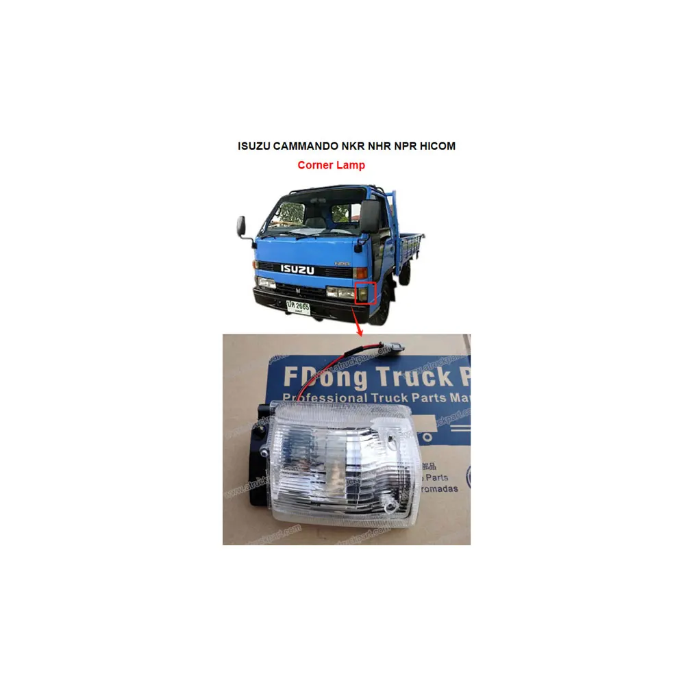 FDONG Corner Lamp for ISUZU CAMMANDO NPR115 NKR85 NPR HICOM
FDONG Corner Lamp for ISUZU CAMMANDO NPR115 NKR85 NPR HICOM