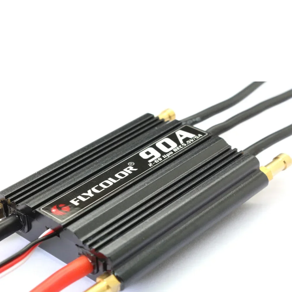 Original Flycolor FlyMonster 90A 2S-6S Brushless ESC Electronic Speed Controller with 5.5V/5A Switch BEC for RC Boat Models
Original Flycolor FlyMonster 90A 2S-6S Brushless ESC Electronic Speed Controller with 5.5V/5A Switch BEC for RC Boat Models