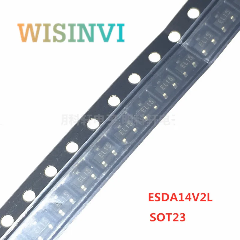 50PCS ESDA14V2L EL15 ESDA5V3L EL53 ESDA6V1L EL61 ESDA6V1SC6 ES61 ESDA25L EL25 ESDA5V3SC5 EC53 SOT23
50PCS ESDA14V2L EL15 ESDA5V3L EL53 ESDA6V1L EL61 ESDA6V1SC6 ES61 ESDA25L EL25 ESDA5V3SC5 EC53 SOT23