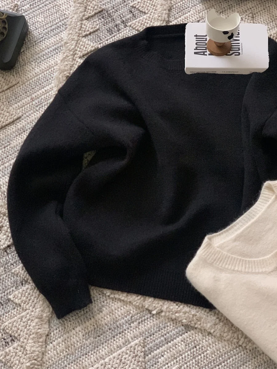 Casual round Ne Soft Cozy Knitwear Basic Sle Loose Commute Outdoor Wear Long Sve Color Faionable Sweater
Casual round Ne Soft Cozy Knitwear Basic Sle Loose Commute Outdoor Wear Long Sve Color Faionable Sweater