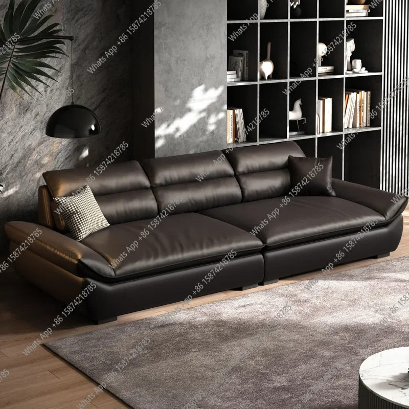 JJ Italian Minimalist Leather Sailing Sofa, New Light Luxury Living Room Sofa, Modern High-end Large Sitting Deep Straight Row S
JJ Italian Minimalist Leather Sailing Sofa, New Light Luxury Living Room Sofa, Modern High-end Large Sitting Deep Straight Row S