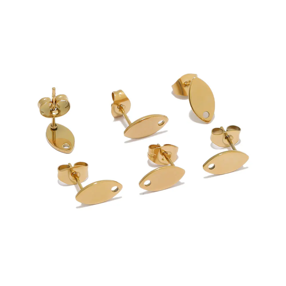 10pcs Stainless Steel Push-back Earrings Studs Connectors DIY Jewelry Making Water Drop Dangle Hoop Earrings Findings Supplies
10pcs Stainless Steel Push-back Earrings Studs Connectors DIY Jewelry Making Water Drop Dangle Hoop Earrings Findings Supplies