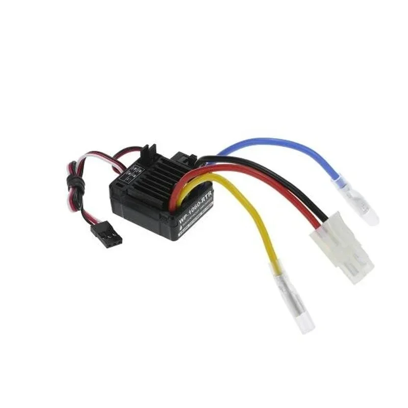 WP-1060-RTR 2-3S 60A Waterproof Brushed ESC with BEC 5V/2A, Suitable for 1/10 RC Tamiya Traxxas Redcat HPI RC Automotive Parts
WP-1060-RTR 2-3S 60A Waterproof Brushed ESC with BEC 5V/2A, Suitable for 1/10 RC Tamiya Traxxas Redcat HPI RC Automotive Parts