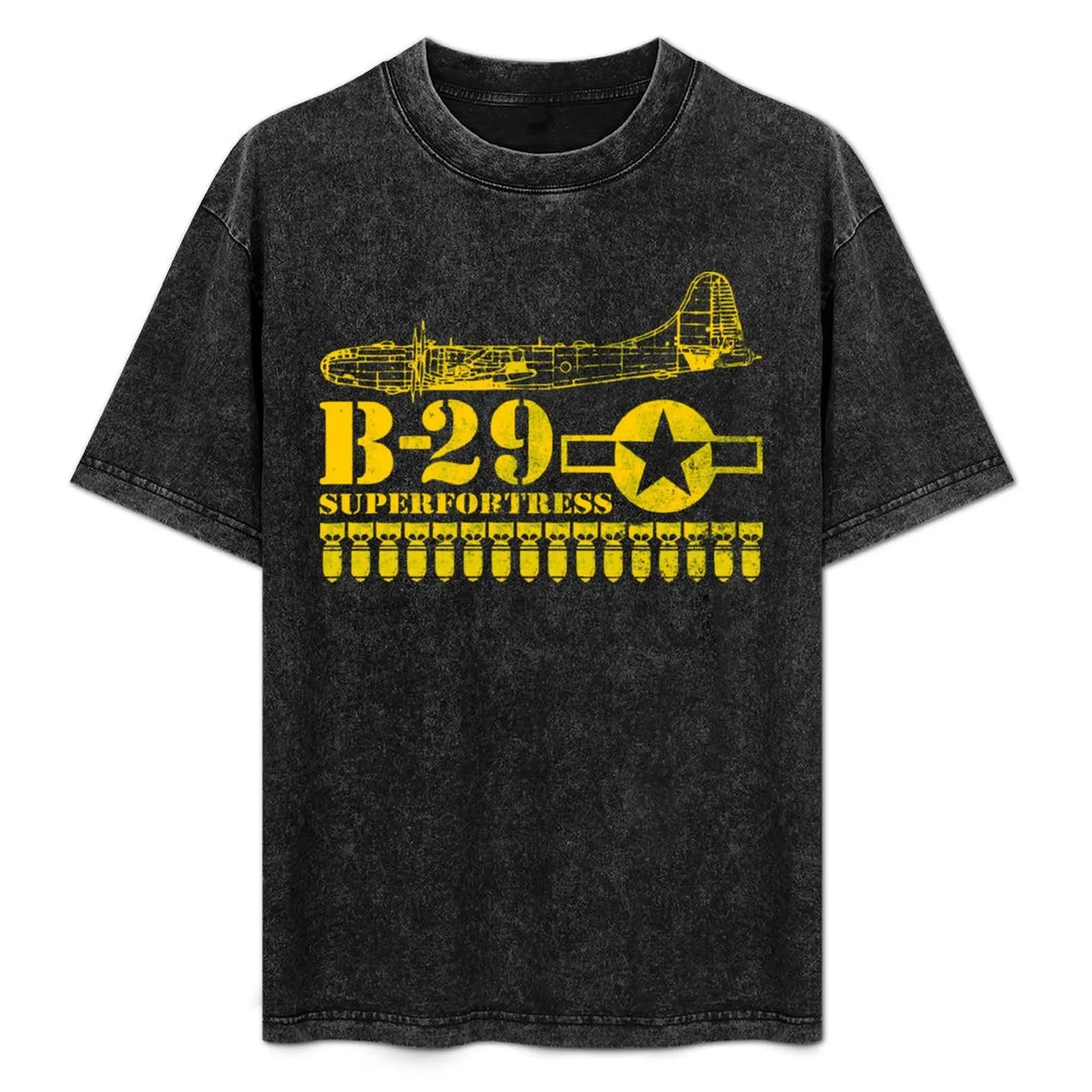 B-29 Superfortress Bomber (distressed) T-Shirt Functional Casual Short Sleeve Tee
B-29 Superfortress Bomber (distressed) T-Shirt Functional Casual Short Sleeve Tee