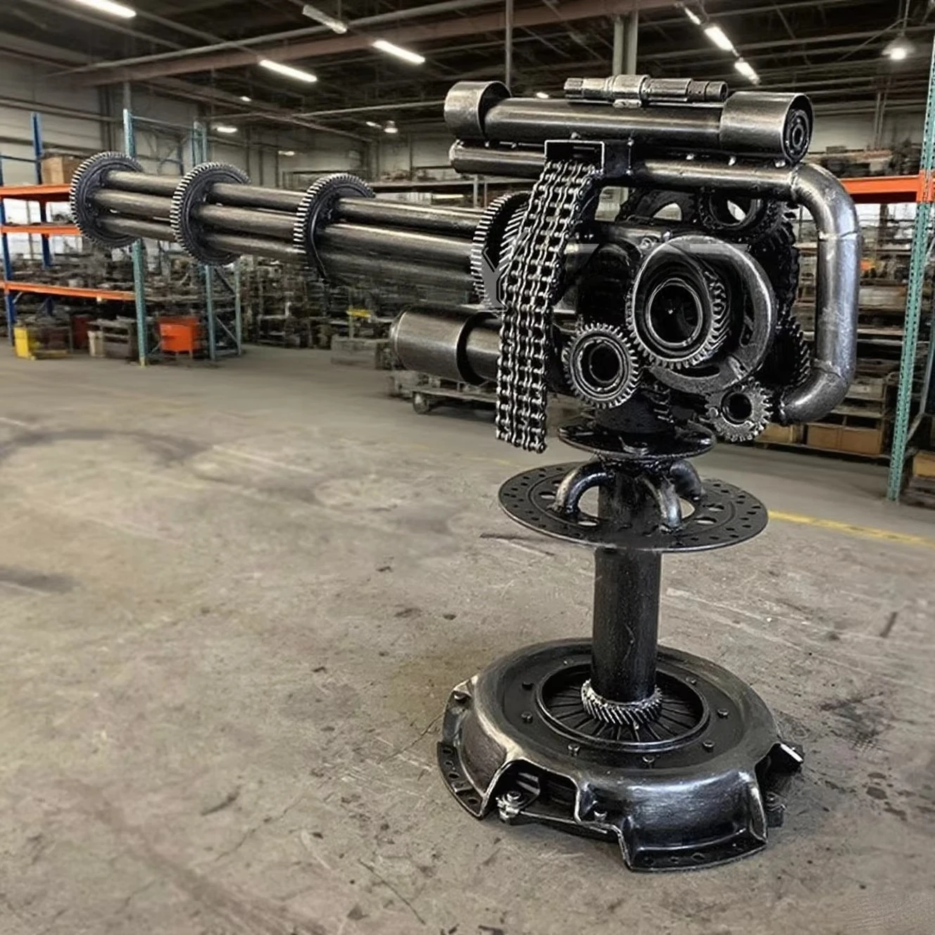 Ретро промышленная модель сапмашины Гатлинга, орнамент, бар, ресторан, креативный пол, металлическое украшение, настройка
Ретро промышленная модель сапмашины Гатлинга, орнамент, бар, ресторан, креативный пол, металлическое украшение, настройка