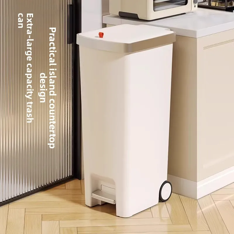 New 2025 Home Kitchen Waste Bin Large Capaci Living Room Wheelbarrow No Bending down Foot Pedal Garbage Can Household
New 2025 Home Kitchen Waste Bin Large Capaci Living Room Wheelbarrow No Bending down Foot Pedal Garbage Can Household