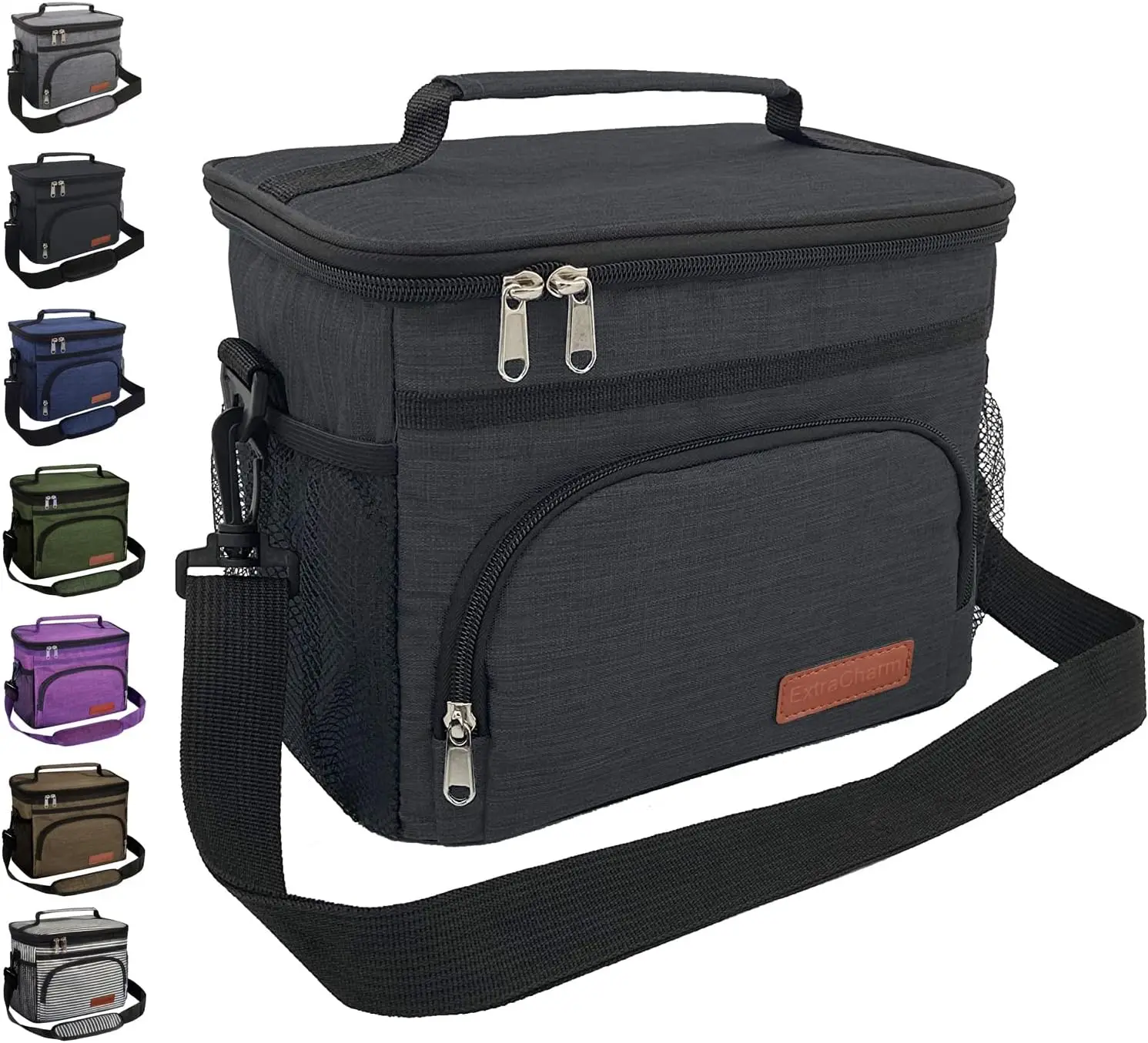 Insulated Lunch Bag for Women/Men Lunch Box for Office Picnic Hiking Beach - Leakproof Cooler Tote Bag Organizer Shoulder Strap
Insulated Lunch Bag for Women/Men Lunch Box for Office Picnic Hiking Beach - Leakproof Cooler Tote Bag Organizer Shoulder Strap