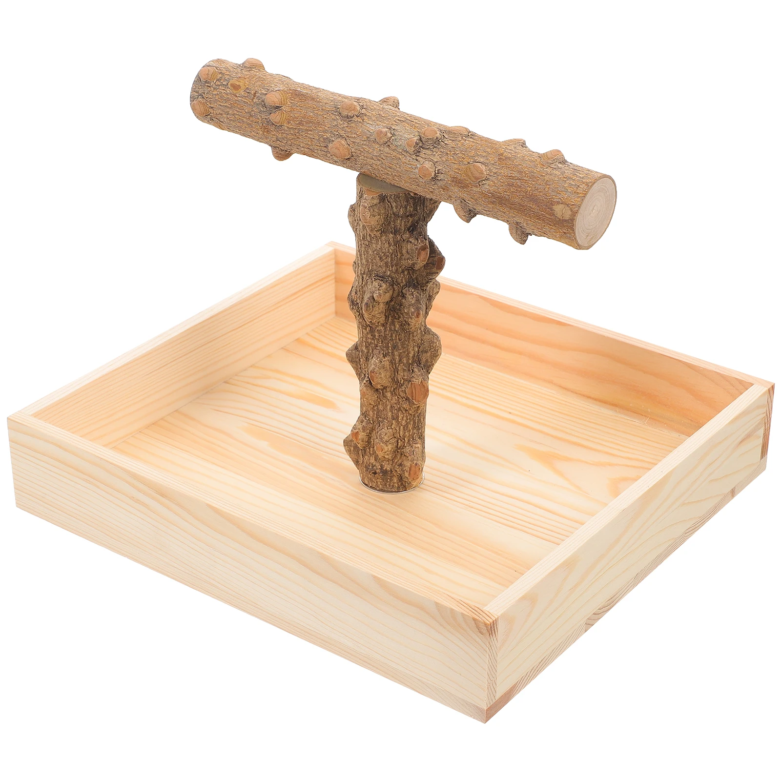 Portable Bird Stand Parrot Wooden Perch Platform Rack Parakeet Toy Office Table Sturdy Natural Wood Safe Durable Training Pet
Portable Bird Stand Parrot Wooden Perch Platform Rack Parakeet Toy Office Table Sturdy Natural Wood Safe Durable Training Pet