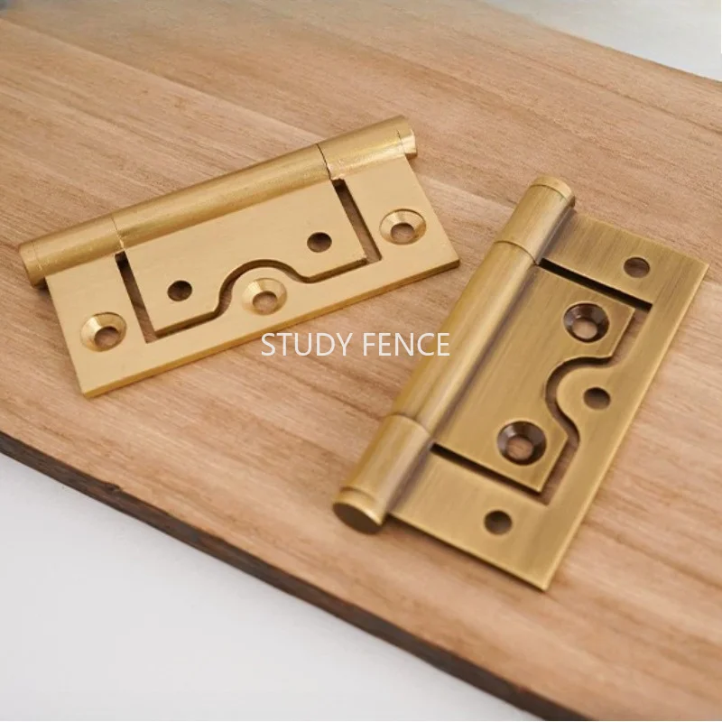 4PCS Chinese Style Copper Hinges, Furniture Hinges, Solid Wood Wardrobe Cabinet Door Hinges, Folding Hinge, Hardware Accessories
4PCS Chinese Style Copper Hinges, Furniture Hinges, Solid Wood Wardrobe Cabinet Door Hinges, Folding Hinge, Hardware Accessories