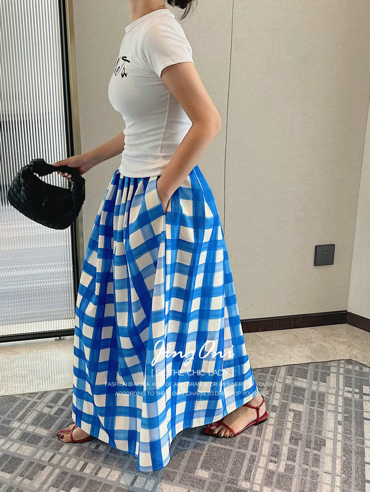 Plaid Blue Skirt Long Woman Clothing 2025 Y2k Fashion Korean Style Summer Vintage New Lolita Tulle Elegant Gothic Beach A Line
Plaid Blue Skirt Long Woman Clothing 2025 Y2k Fashion Korean Style Summer Vintage New Lolita Tulle Elegant Gothic Beach A Line