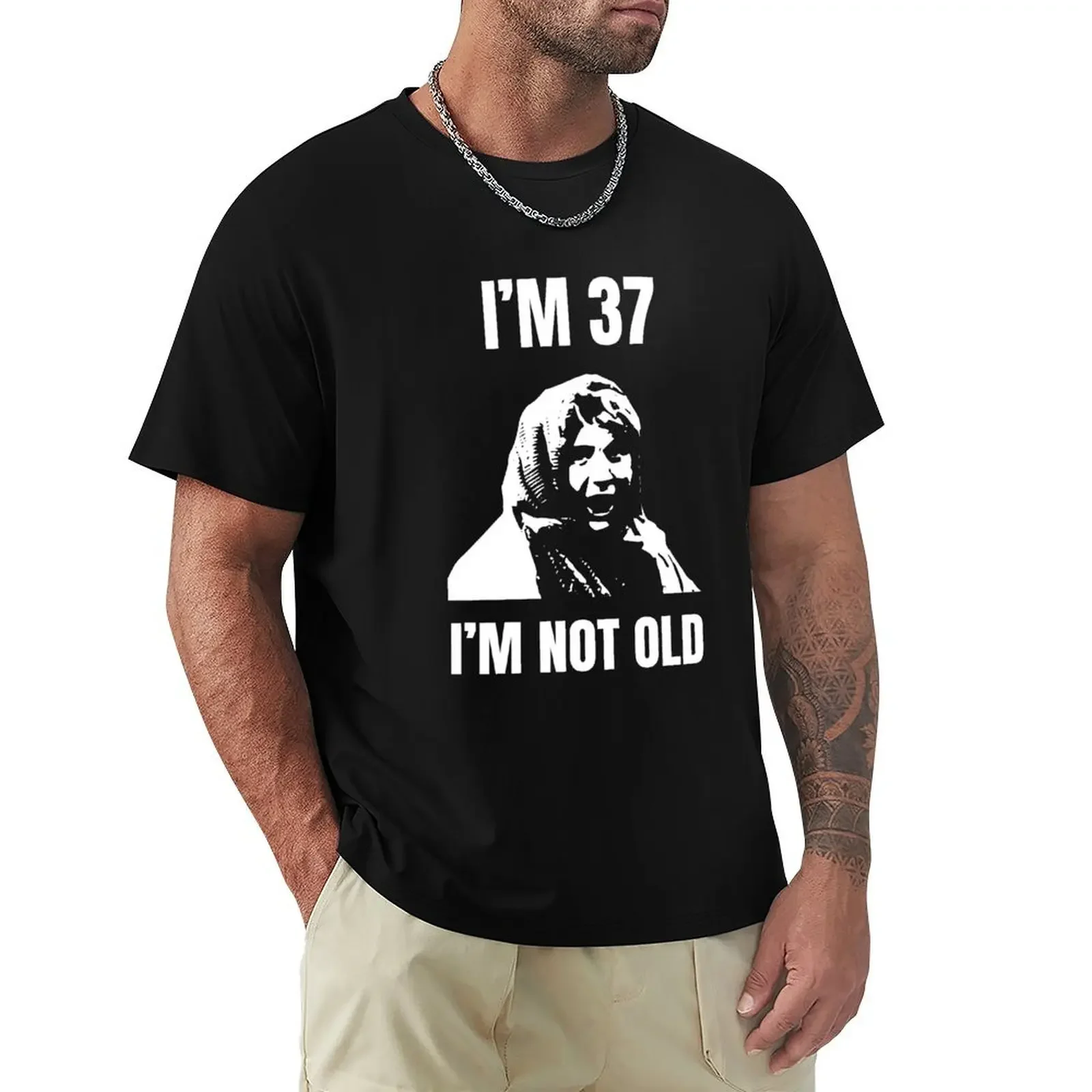 I'm 37 I'm Not Old T-Shirt summer top plus sizes korean fashion mens graphic t-shirts hip hop
I'm 37 I'm Not Old T-Shirt summer top plus sizes korean fashion mens graphic t-shirts hip hop