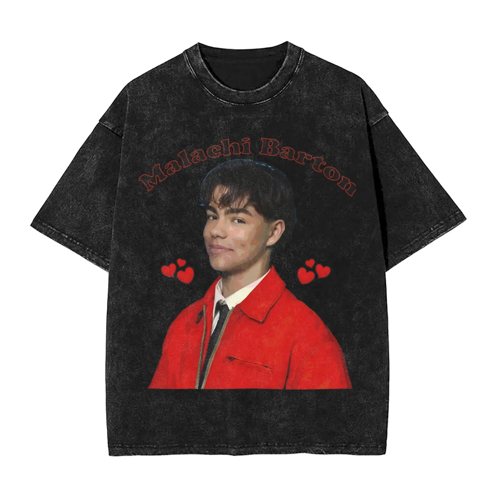 Малачи Бартон, мытая футболка с красным сердцем, мужские хлопковые футболки в уличном стиле, летние трендовые футболки с круглым вырезом, свободные топы большого размера
Малачи Бартон, мытая футболка с красным сердцем, мужские хлопковые футболки в уличном стиле, летние трендовые футболки с круглым вырезом, свободные топы большого размера