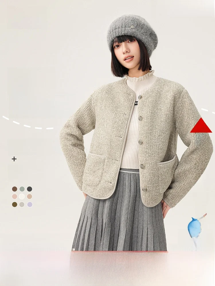 Spring 2026 ort Plu Jaet for Women Ele Small Fraance Sle Quali Open Cardigan Straight Tube Pure Color Long Sl...
Spring 2026 ort Plu Jaet for Women Ele Small Fraance Sle Quali Open Cardigan Straight Tube Pure Color Long Sl...