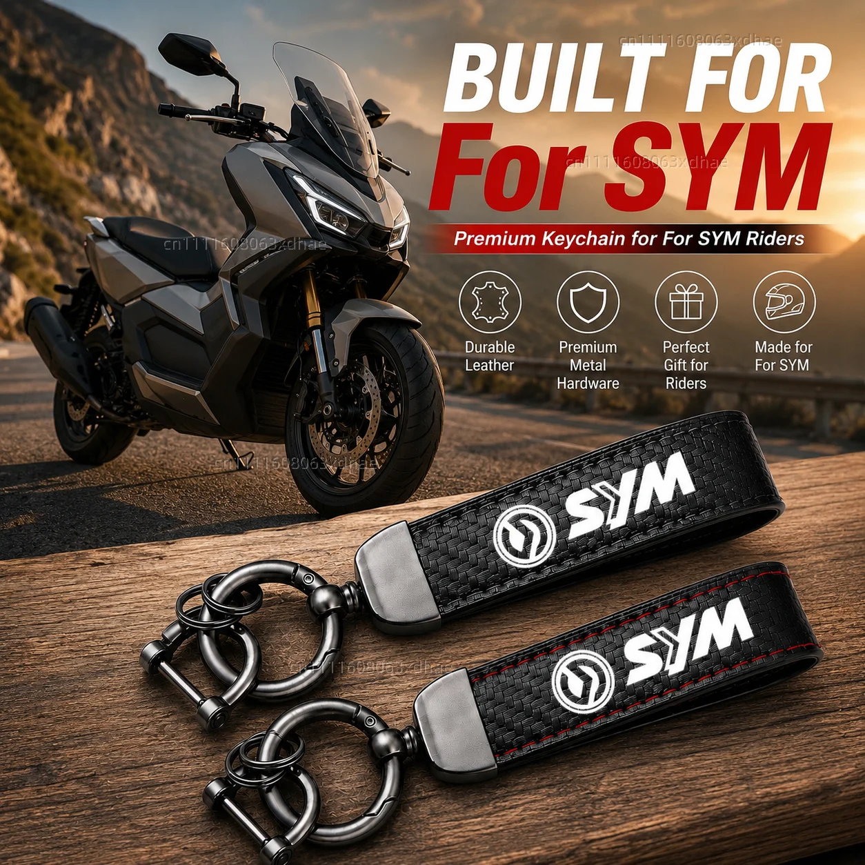 High-Grade Leather Motorcycle Keychain Holder Keyring Accessories For SYM JP150 GR125 fiddle 3 FNX150 maxsym 400i 600i
High-Grade Leather Motorcycle Keychain Holder Keyring Accessories For SYM JP150 GR125 fiddle 3 FNX150 maxsym 400i 600i