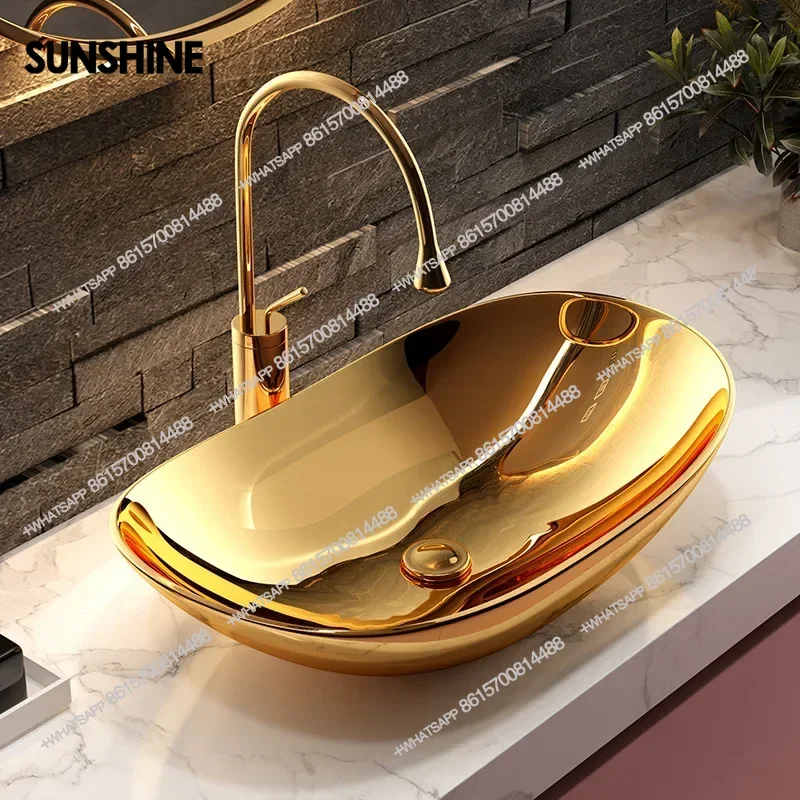 Bathroom Washbasin Ceramic Countertop Nordic Faucet Set Wall-mounted Sink Light Luxury Hotel Office Waterfall Spout Basin
Bathroom Washbasin Ceramic Countertop Nordic Faucet Set Wall-mounted Sink Light Luxury Hotel Office Waterfall Spout Basin