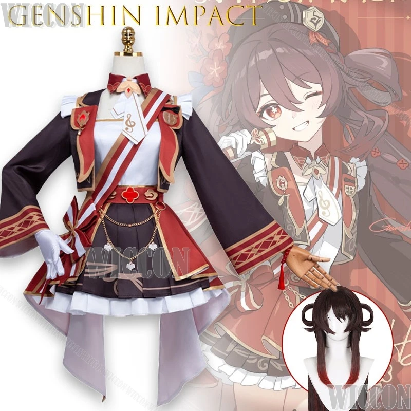 Genshin Impact HuTao Cosplay Outfit Ancient Chinese Style Ghost Themed Anime Game Uniform Cosplay Costume Halloween Party Outfit
Genshin Impact HuTao Cosplay Outfit Ancient Chinese Style Ghost Themed Anime Game Uniform Cosplay Costume Halloween Party Outfit