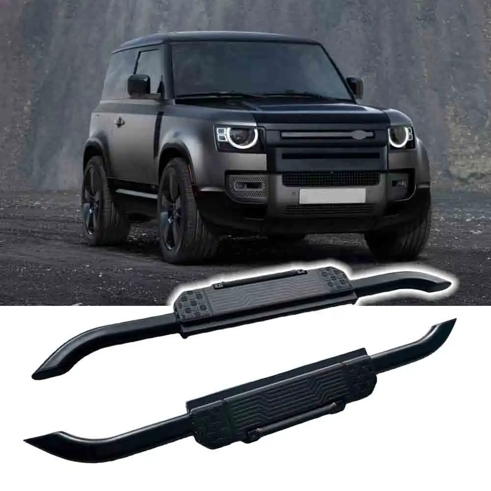 Fit for Land Rover Defender 90 2020-2026 2Pcs Aluminum Running Boards Fixed Nerf Bars Side Steps with Brackets
Fit for Land Rover Defender 90 2020-2026 2Pcs Aluminum Running Boards Fixed Nerf Bars Side Steps with Brackets