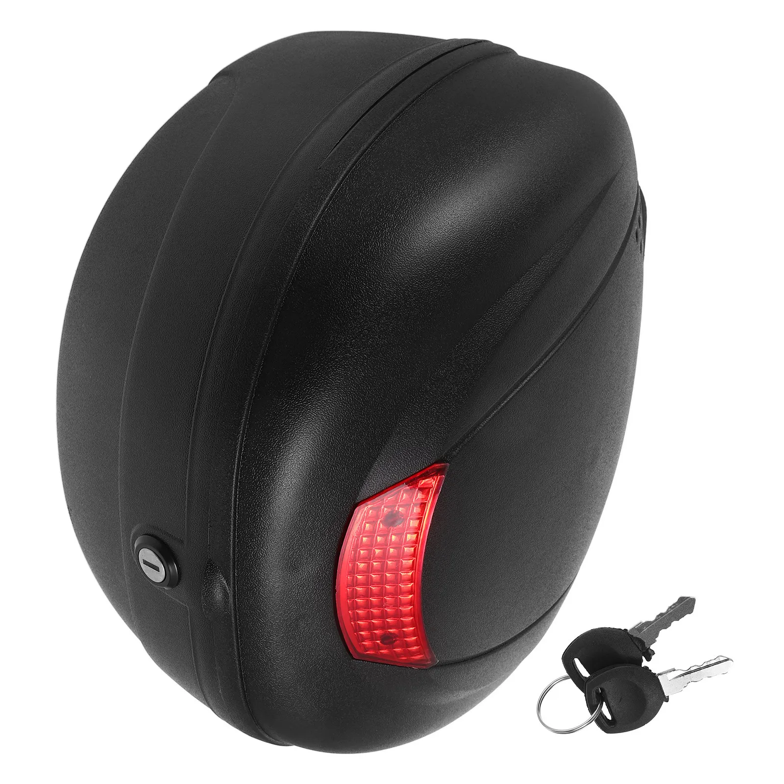 Motorcycle Top Box Weatherproof Plastic Trunk Case Featuring Reflective Safety Elements Ample Storage Space for Scooter Electric
Motorcycle Top Box Weatherproof Plastic Trunk Case Featuring Reflective Safety Elements Ample Storage Space for Scooter Electric
