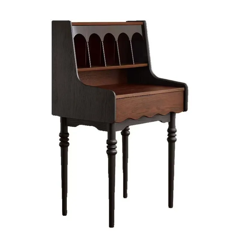 Medieval style solid wood dresser small apartment American retro master bedroom makeup table
Medieval style solid wood dresser small apartment American retro master bedroom makeup table