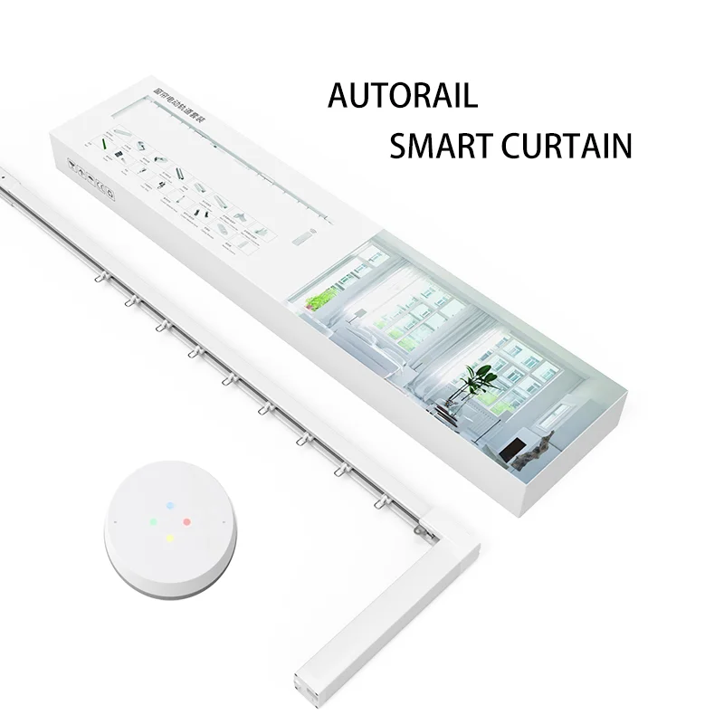 Extendable Adjustable Electric Track DIY Decoration Motorized Curtain Rail and DIY Electric Curtain Motor
Extendable Adjustable Electric Track DIY Decoration Motorized Curtain Rail and DIY Electric Curtain Motor