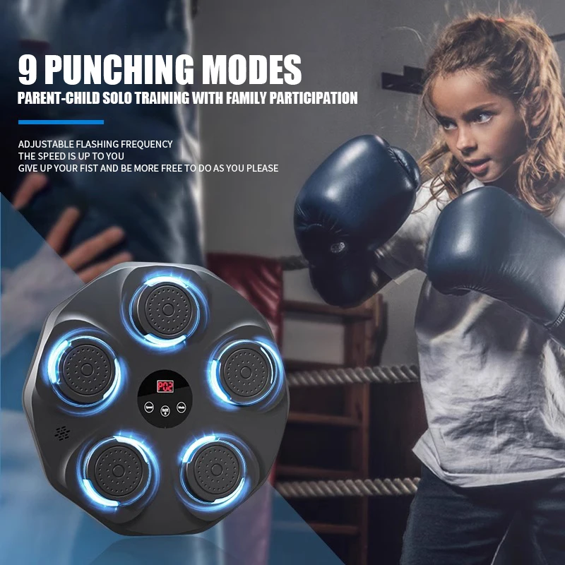Multifunctional Adult Strength Speed Training Boxing Target Punch Trainer Music Boxing Machine
Multifunctional Adult Strength Speed Training Boxing Target Punch Trainer Music Boxing Machine