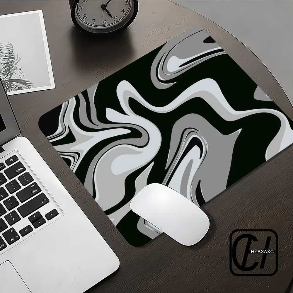 Black and White Strata Liquid small Mouse Pad Computer Laptop Anime Keyboard Mouse Mat Mousepad Kawaii Cute Keyboard Pads XAXC
Black and White Strata Liquid small Mouse Pad Computer Laptop Anime Keyboard Mouse Mat Mousepad Kawaii Cute Keyboard Pads XAXC
