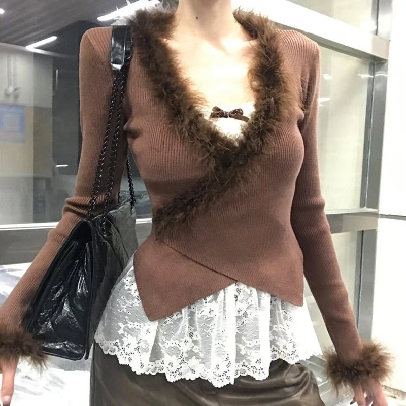 Autumn Winter Korean Fashion Sleeveless Strap Camis Tops Lace Patch Work Vest Y2k E-girls Ruffle Mini Skirts Party Clubwear
Autumn Winter Korean Fashion Sleeveless Strap Camis Tops Lace Patch Work Vest Y2k E-girls Ruffle Mini Skirts Party Clubwear