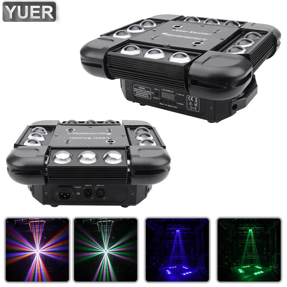 12X10W RGBW LED Beam Laser Lights Strobe Beam Laser Effect Projector DMX512 For DJ Wedding Disco Stage Dance Floor Bar Party
12X10W RGBW LED Beam Laser Lights Strobe Beam Laser Effect Projector DMX512 For DJ Wedding Disco Stage Dance Floor Bar Party