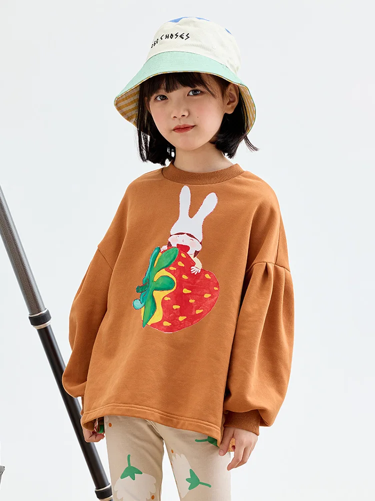 Baby Girls Hoodies 51.2% Cotton Cartoon Rabbits Printed 2022 Autumn Spring Pullover Fashion Kids Clothing Leisure Loose Style
Baby Girls Hoodies 51.2% Cotton Cartoon Rabbits Printed 2022 Autumn Spring Pullover Fashion Kids Clothing Leisure Loose Style