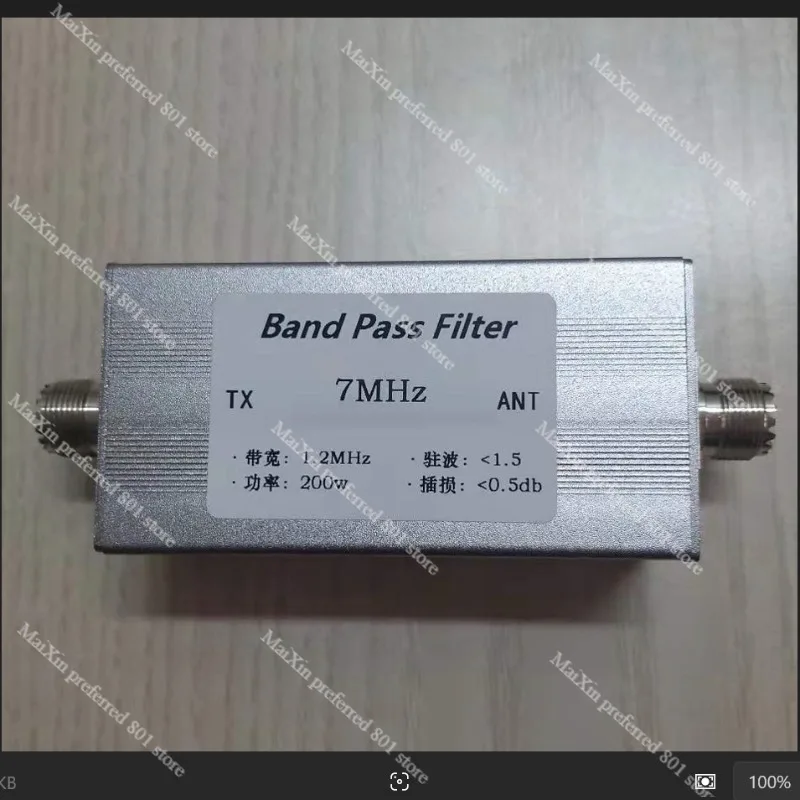 Полосовой фильтр 7 МГц, диапазон 40 м, BPF, 200 Вт, защита от помех, высокая чувствительность для антенны
Полосовой фильтр 7 МГц, диапазон 40 м, BPF, 200 Вт, защита от помех, высокая чувствительность для антенны