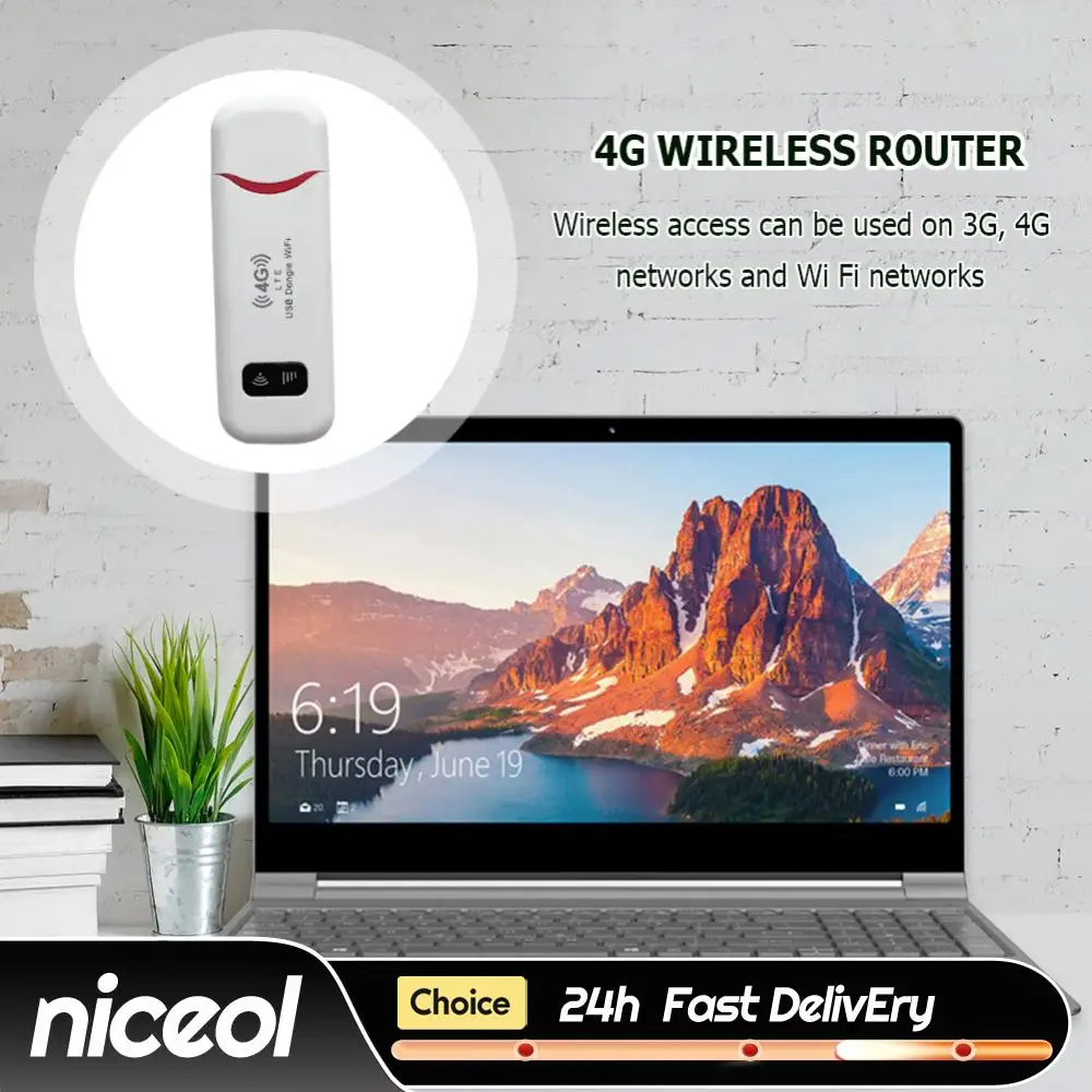 4G LTE WiFi Router 150Mbps Mobile WiFi Router USB Network Adapter SIM Card Slot 4G Card Router for Laptops UMPC MID Devices
4G LTE WiFi Router 150Mbps Mobile WiFi Router USB Network Adapter SIM Card Slot 4G Card Router for Laptops UMPC MID Devices