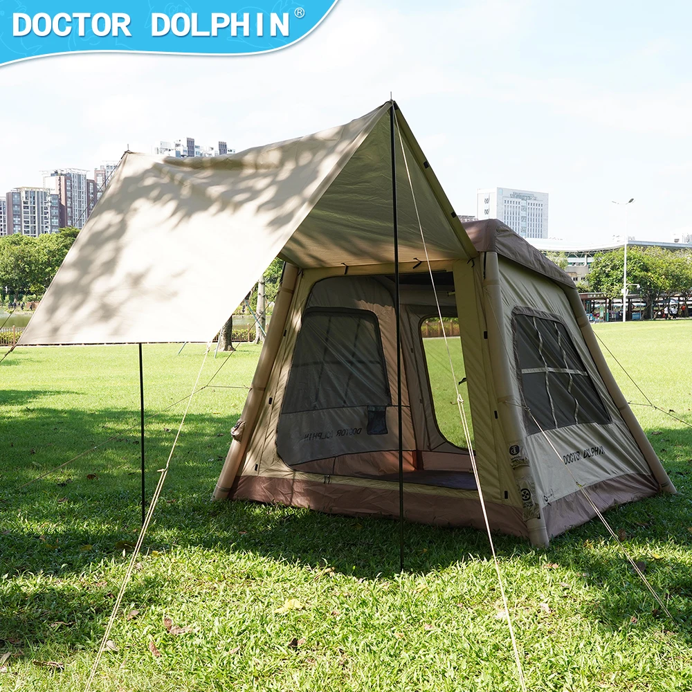 Inflatable Waterproof Oxford Fabric Tent for Portable Outdoor Camping Backpacking Beach & Festivals
Inflatable Waterproof Oxford Fabric Tent for Portable Outdoor Camping Backpacking Beach & Festivals