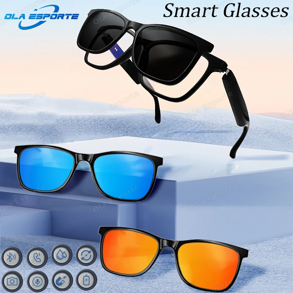 For Xiaomi Bluetooth Sunglasses 2025 Magnetic Frame 2In1 Audio Music Call anti-blue light Polarized Lens Women Men Smart glasses
For Xiaomi Bluetooth Sunglasses 2025 Magnetic Frame 2In1 Audio Music Call anti-blue light Polarized Lens Women Men Smart glasses