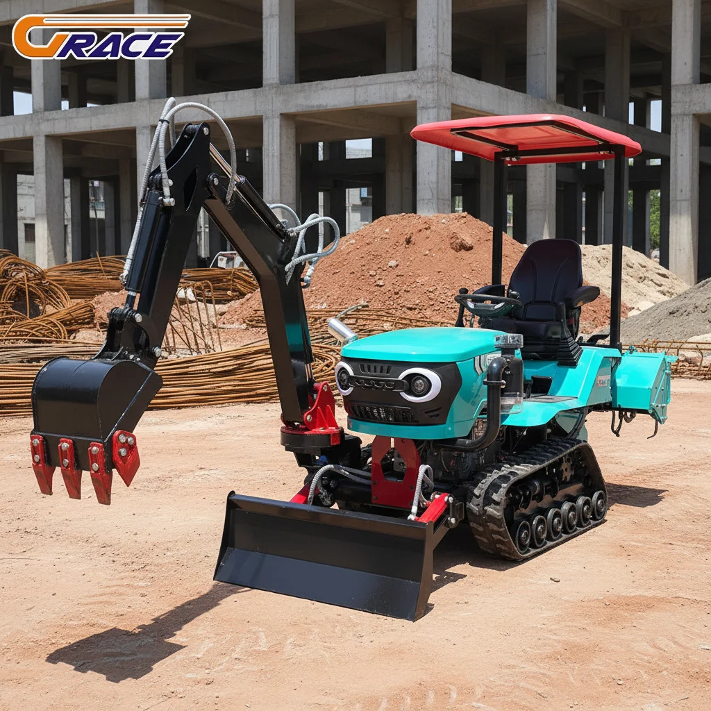 Customize Multi Purpose Crawler Tractor With Backfill Excavator Breaker Hammer
Customize Multi Purpose Crawler Tractor With Backfill Excavator Breaker Hammer