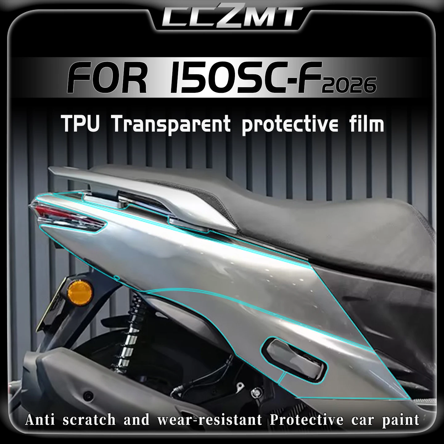 For CFMOTO 150SC-F 2026 Transparent Invisible Car Cover Film Body Scratch Resistant Sticker Modification Motorcycle Accessories
For CFMOTO 150SC-F 2026 Transparent Invisible Car Cover Film Body Scratch Resistant Sticker Modification Motorcycle Accessories
