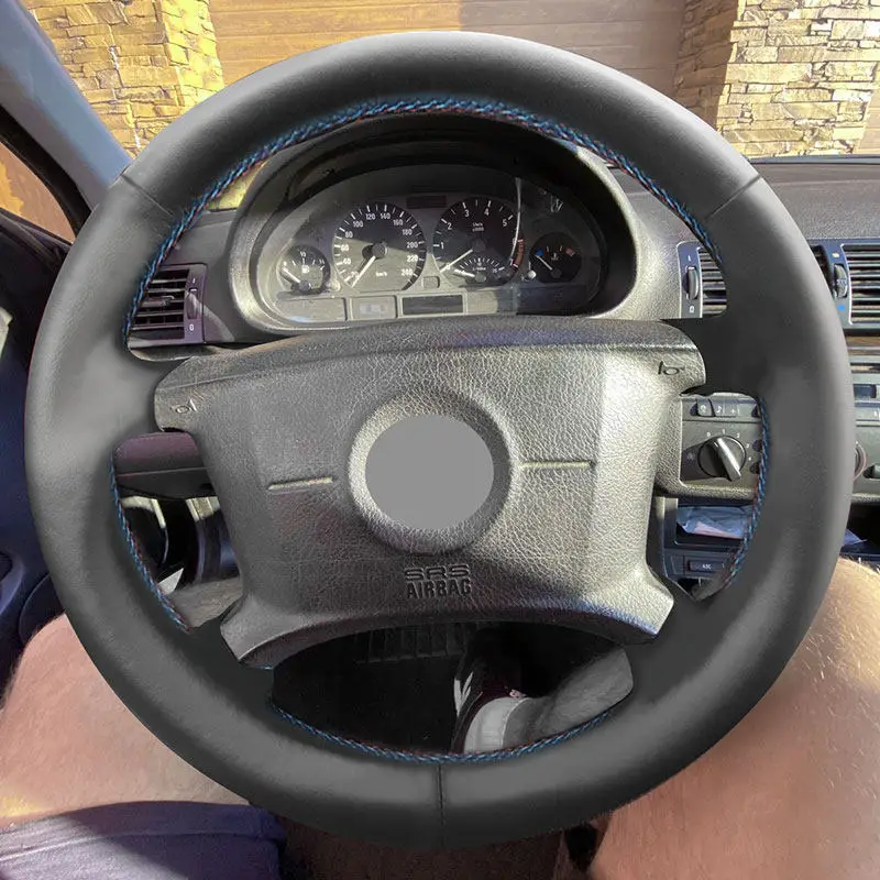 Car Steering Wheel Cover Leather Trim red blue line For BMW 3 5 Series E36 E46 E39 1995-2003 X3 E83 X5 E53 2000-2006 4-spoke
Car Steering Wheel Cover Leather Trim red blue line For BMW 3 5 Series E36 E46 E39 1995-2003 X3 E83 X5 E53 2000-2006 4-spoke