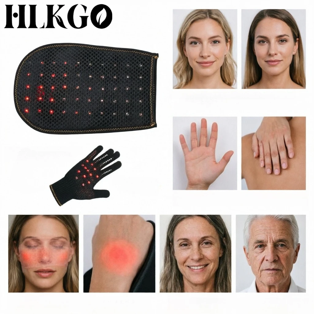 660nm Red 850nm Infrared Dual Wavelength Device for Hand Finger Joint Pain Relief, LED Near Infrared Light Therapy Glove
660nm Red 850nm Infrared Dual Wavelength Device for Hand Finger Joint Pain Relief, LED Near Infrared Light Therapy Glove