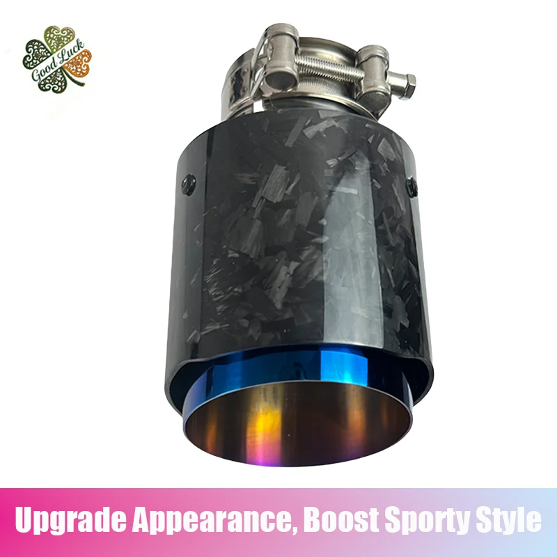 1pc No logo Forged Carbon Fiber Car Exhaust Pipe Modification Blue Baked Tip Decorative Muffler Pipe New Style Unbranded
1pc No logo Forged Carbon Fiber Car Exhaust Pipe Modification Blue Baked Tip Decorative Muffler Pipe New Style Unbranded