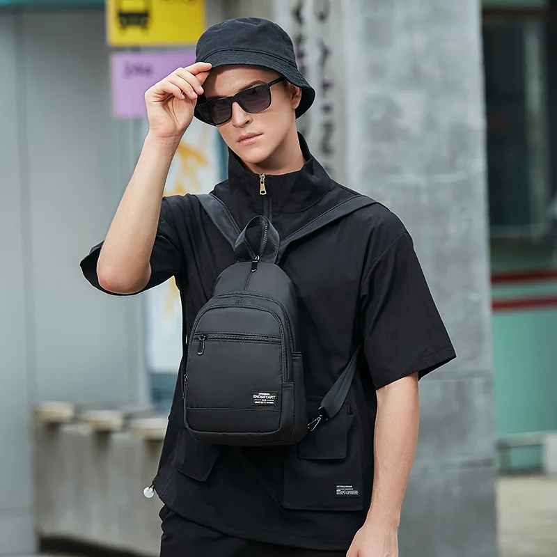 Mini Men's Backpack Fashion Small Black Shoulder School Bag for Man Canvas Designer Waterproof Travel backpacks Male sac mochila
Mini Men's Backpack Fashion Small Black Shoulder School Bag for Man Canvas Designer Waterproof Travel backpacks Male sac mochila