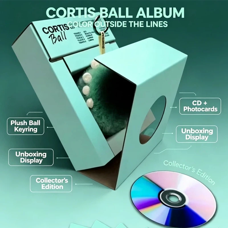 Cortis Cortis Ball Unopened Soft Plush Doll Mint Green Plush Toy Keychain Bag Pendant Stylish Decor For Adult Collectors
Cortis Cortis Ball Unopened Soft Plush Doll Mint Green Plush Toy Keychain Bag Pendant Stylish Decor For Adult Collectors