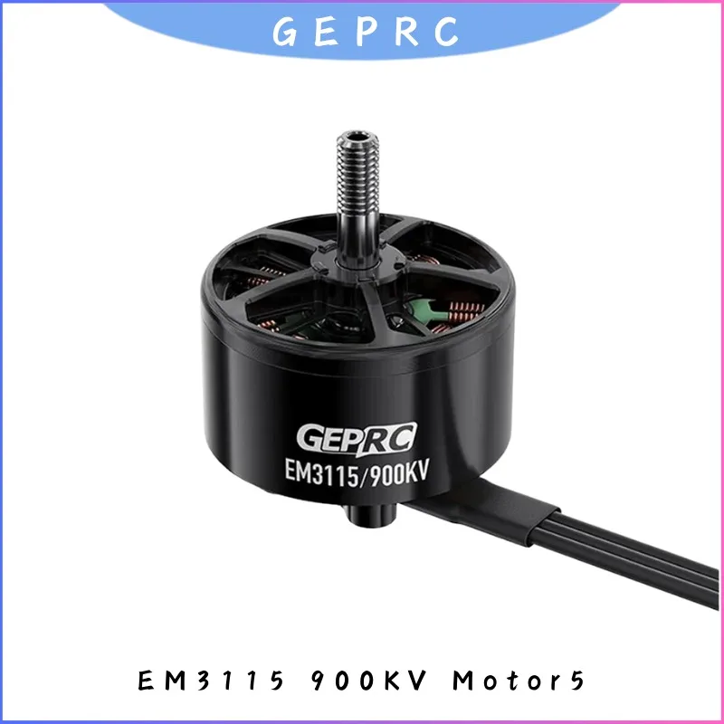 GEPRC EM3115 3115 900KV Бесщеточный двигатель для 6S LiPo, FPV дрона дальнего действия 8-10 дюймов DIY Mark4 LR10 Мотор для фристайла
GEPRC EM3115 3115 900KV Бесщеточный двигатель для 6S LiPo, FPV дрона дальнего действия 8-10 дюймов DIY Mark4 LR10 Мотор для фристайла
