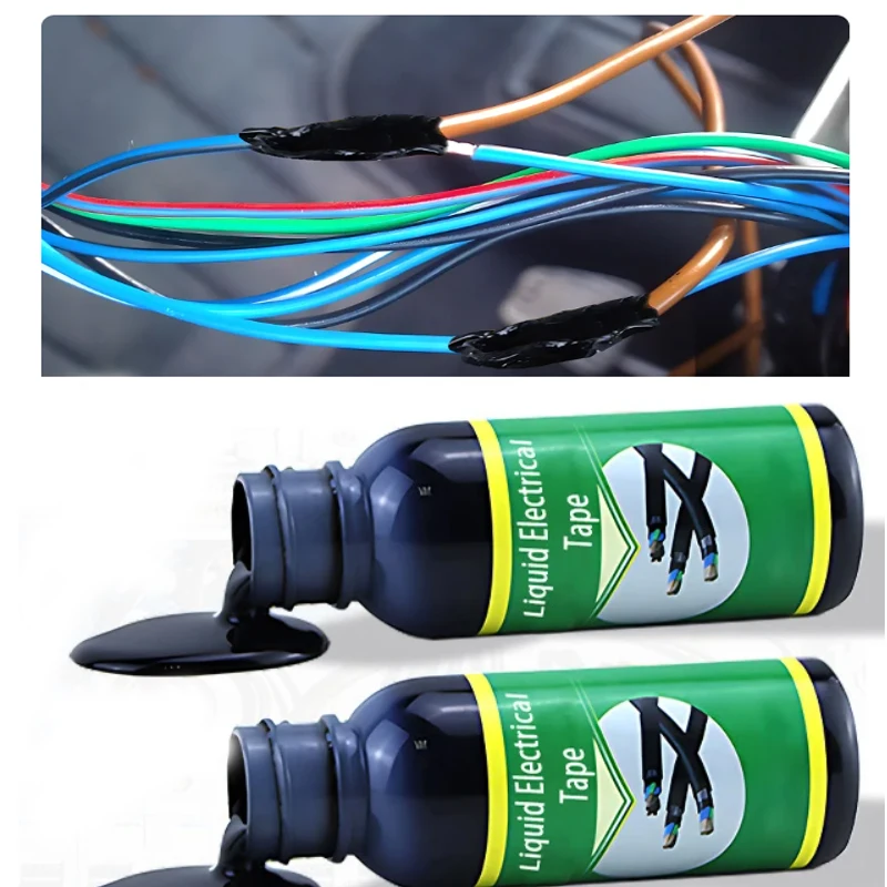 Black/White Liquid Insulation Tape Electrical Wire Automobile Road Board Temperature Resistant FlameRetardant AdhesiveInsulation
Black/White Liquid Insulation Tape Electrical Wire Automobile Road Board Temperature Resistant FlameRetardant AdhesiveInsulation