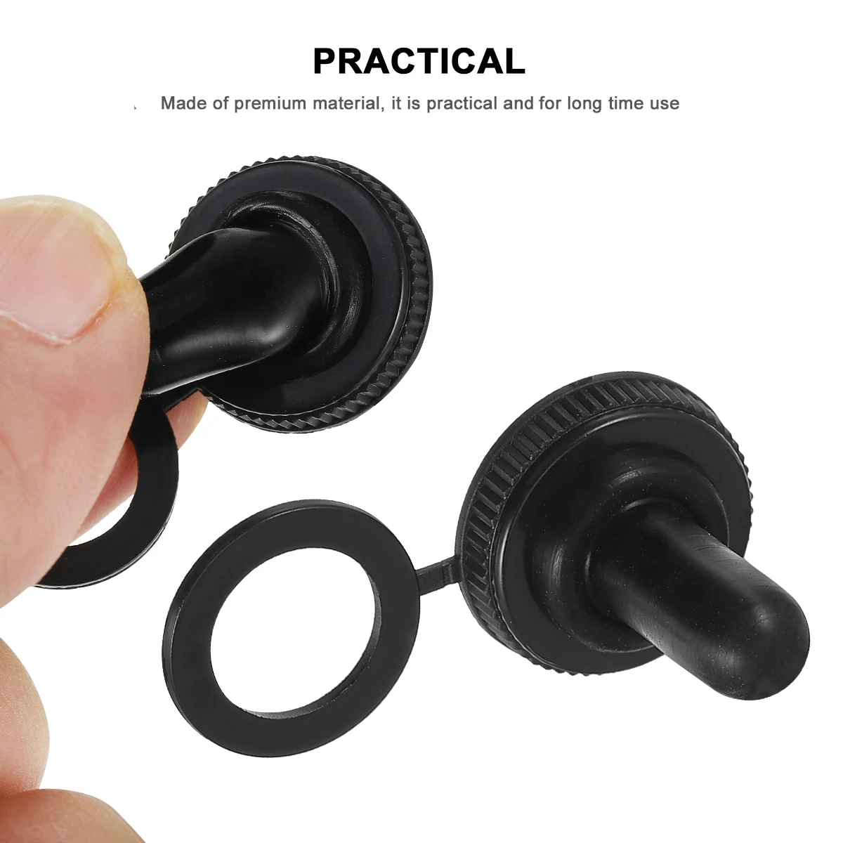 20pcs Waterproof Dustproof Toggle Switch Cover Cap 12mm Fits Most Switches Protects Moisture Dust Extends Lifespan Easy Install
20pcs Waterproof Dustproof Toggle Switch Cover Cap 12mm Fits Most Switches Protects Moisture Dust Extends Lifespan Easy Install