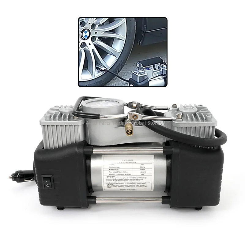 Digital Double Cylinder ABS Car Inflatable Pump 12V 10A 200W 150PSI Tire Pressure Monitor CE Certified For Tires
Digital Double Cylinder ABS Car Inflatable Pump 12V 10A 200W 150PSI Tire Pressure Monitor CE Certified For Tires