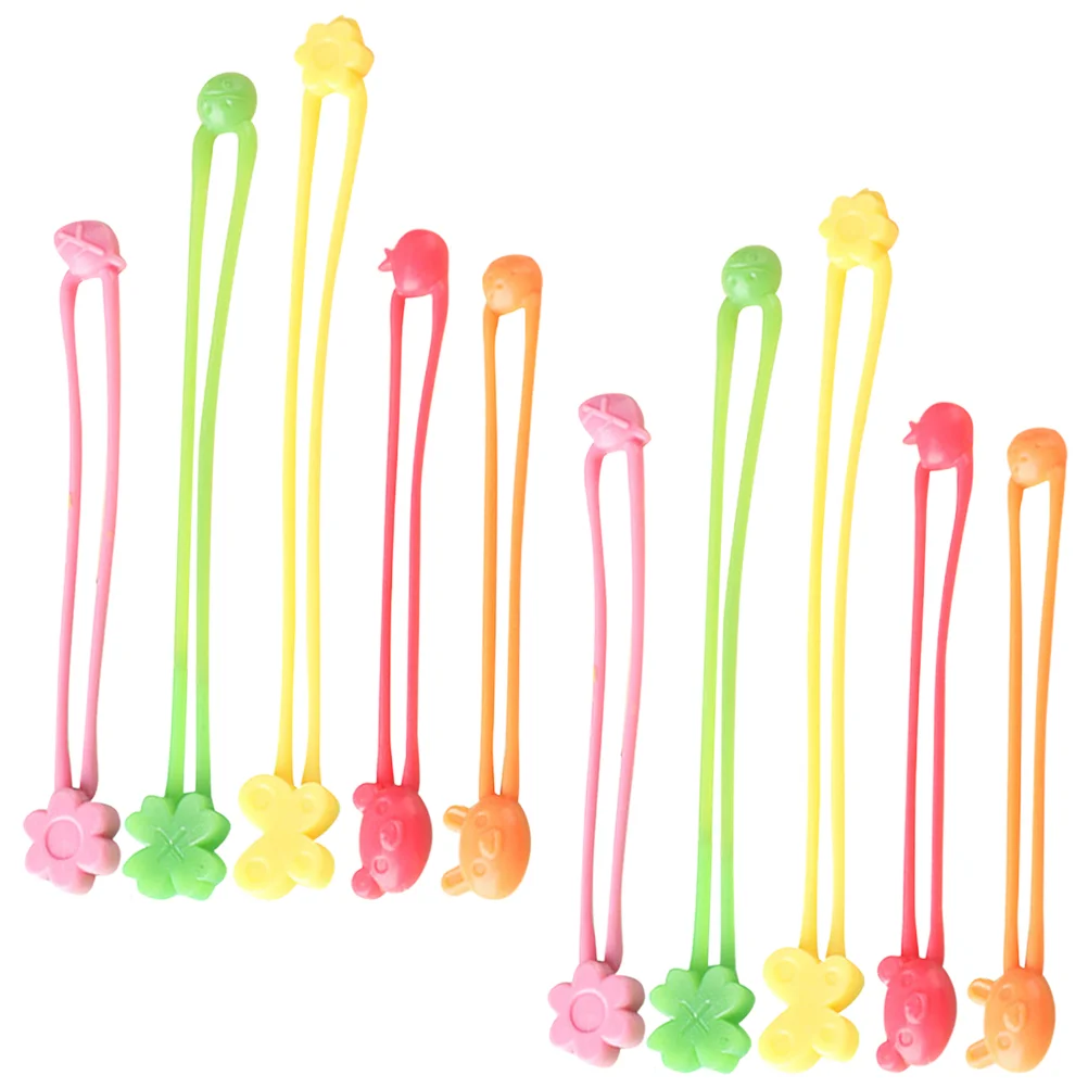 10 Pcs Elastic Band Bag Tightening Rope Silicone Kitchen Bands Ingredients Small Flexible Book Binding Straps
10 Pcs Elastic Band Bag Tightening Rope Silicone Kitchen Bands Ingredients Small Flexible Book Binding Straps
